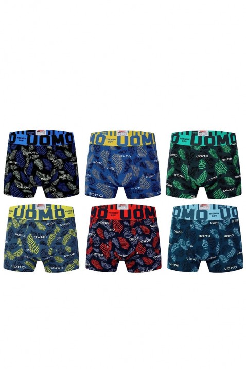 Set 6 buc boxeri petru bărbăti BERJON, Culoare: multicolor, IVET.RO - Reduceri de până la -80%