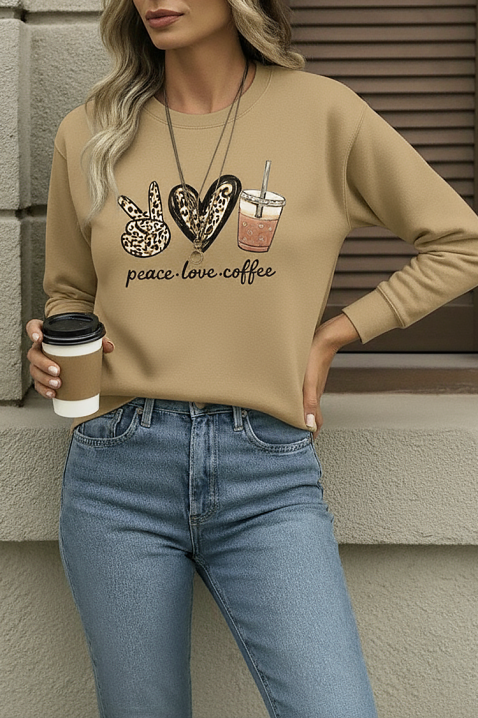 Bluză damă GOLMINA BEIGE, Culoare: bej, IVET.RO - Reduceri de până la -80%