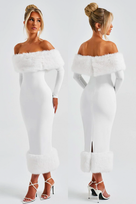 Rochie KARSOTA WHITE, Culoare: alb, IVET.RO - Reduceri de până la -80%