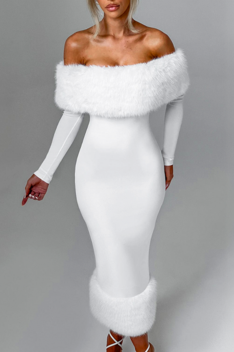 Rochie KARSOTA WHITE, Culoare: alb, IVET.RO - Reduceri de până la -80%