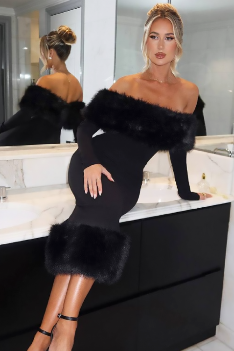 Rochie KARSOTA BLACK, Culoare: negru, IVET.RO - Reduceri de până la -80%