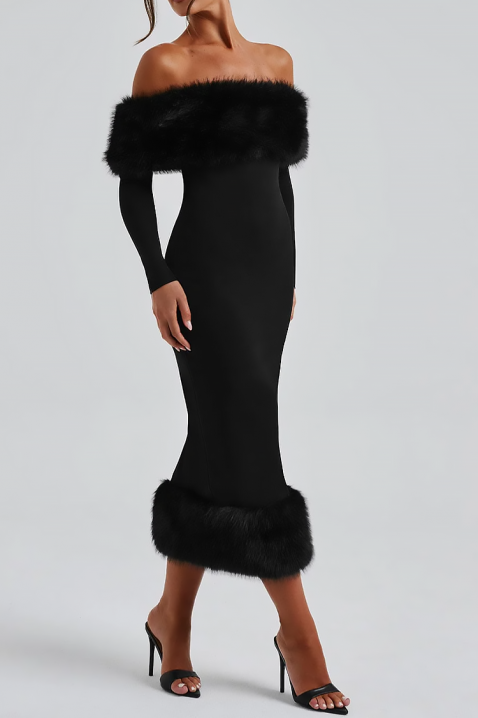 Rochie KARSOTA BLACK, Culoare: negru, IVET.RO - Reduceri de până la -80%