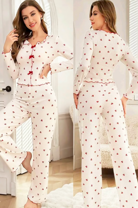 Pijama HARZANA, Culoare: alb, IVET.RO - Reduceri de până la -80%