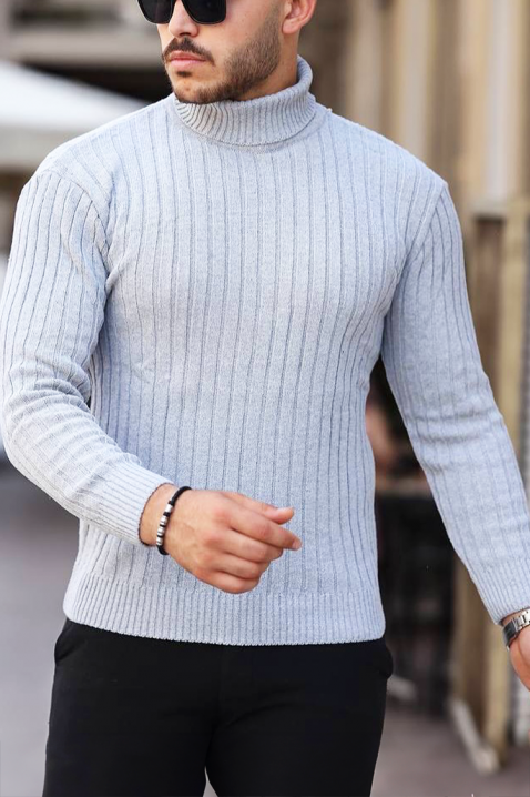 Pulover bărbați RACHERO GREY, Culoare: gri, IVET.RO - Reduceri de până la -80%