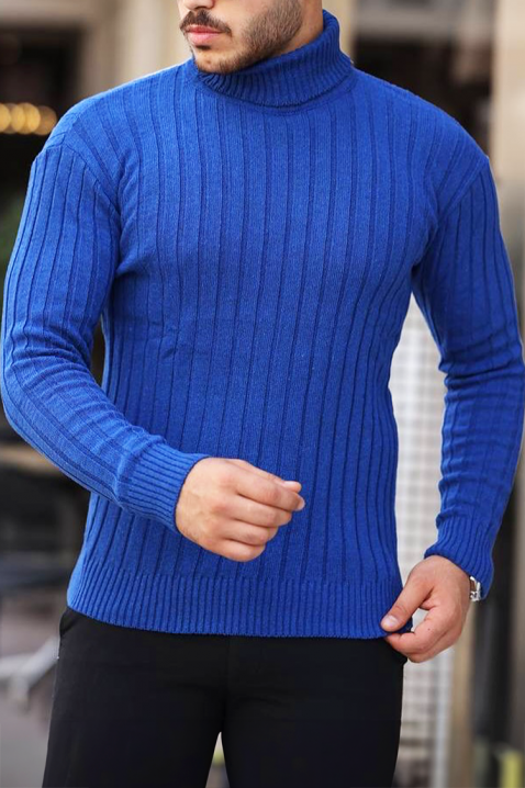 Pulover bărbați RACHERO NAVY, Culoare: albastru, IVET.RO - Reduceri de până la -80%