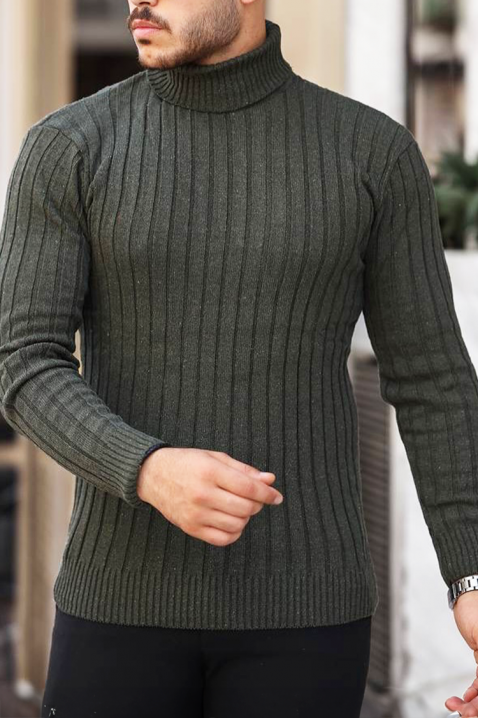 Pulover bărbați RACHERO KHAKI, Culoare: khaki, IVET.RO - Reduceri de până la -80%