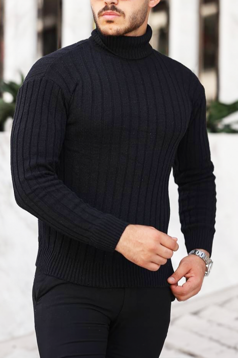 Pulover bărbați RACHERO BLACK, Culoare: negru, IVET.RO - Reduceri de până la -80%