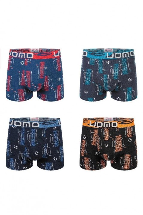 Set 4 buc boxeri petru bărbăti GROLFO, Culoare: multicolor, IVET.RO - Reduceri de până la -80%