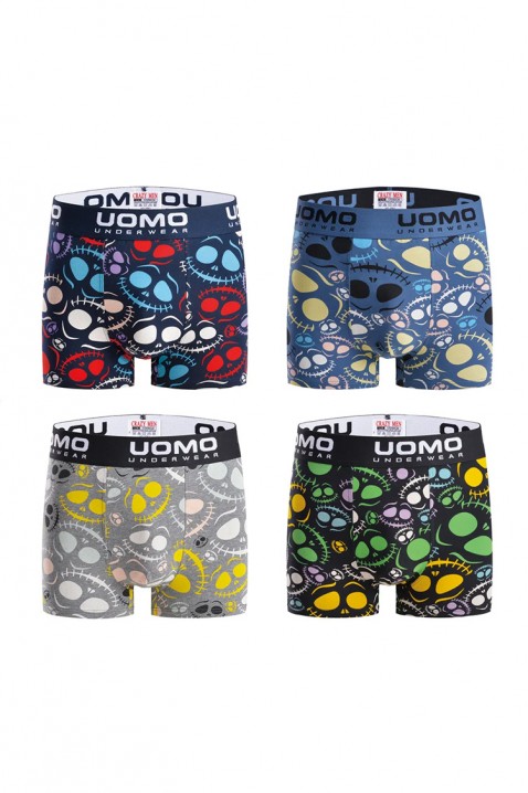 Set 4 buc boxeri petru bărbăti RUXO, Culoare: multicolor, IVET.RO - Reduceri de până la -80%