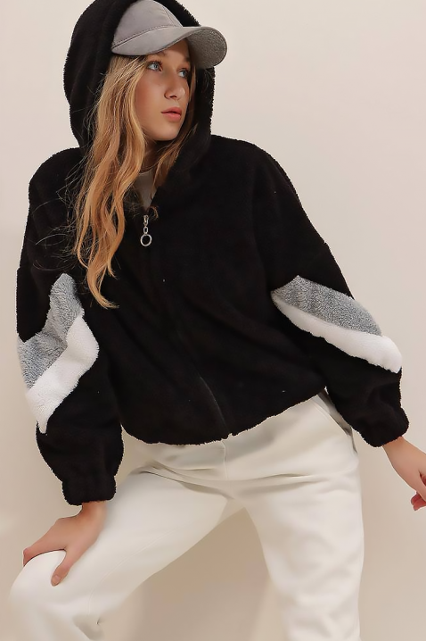 Hanorac PLUVILZA BLACK, Culoare: negru, IVET.RO - Reduceri de până la -80%