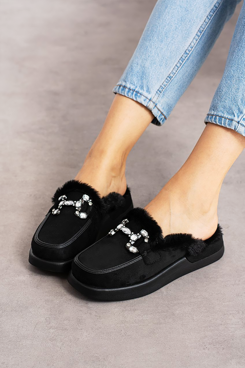 Pantofi damă KARMINSA BLACK, Culoare: negru, IVET.RO - Reduceri de până la -80%