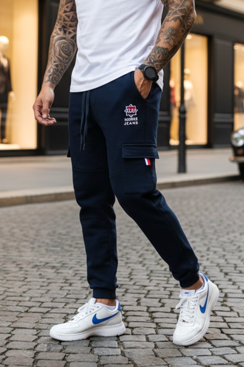 Pantaloni bărbați LILTON NAVY, Culoare: bleumarin, IVET.RO - Reduceri de până la -80%