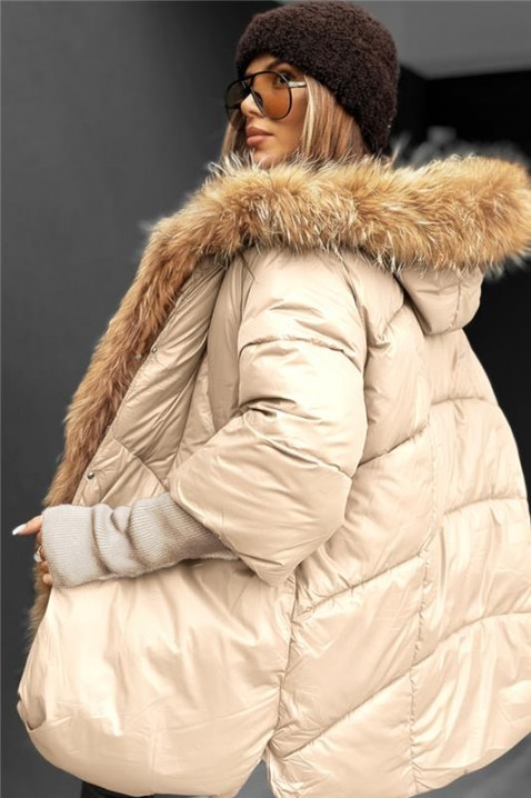 Geacă LAVRONZA ECRU, Culoare: ecru, IVET.RO - Reduceri de până la -80%