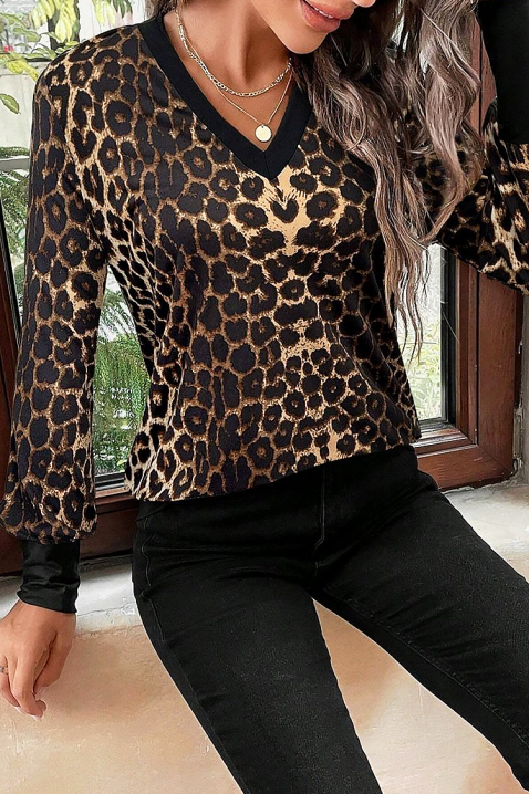 Bluză damă TREVELDA, Culoare: multicolor, IVET.RO - Reduceri de până la -80%