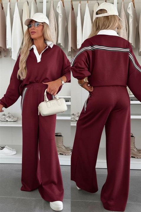 Set FLEOLDA, Culoare: bordo, IVET.RO - Reduceri de până la -80%