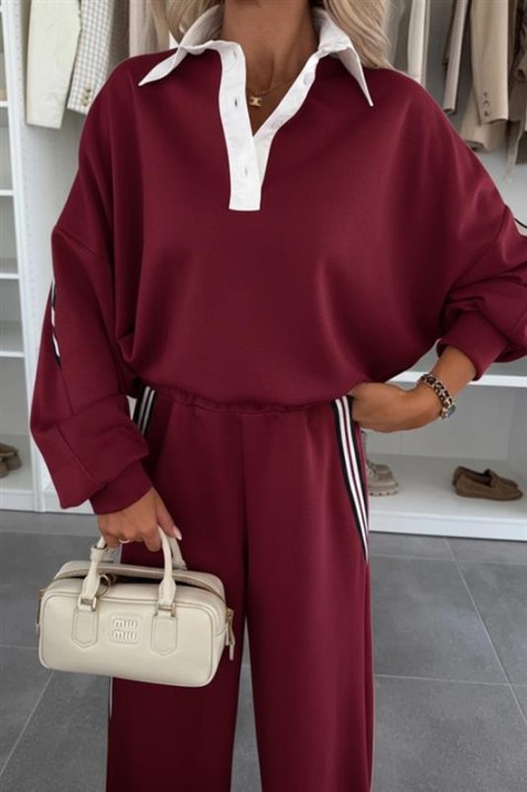 Set FLEOLDA, Culoare: bordo, IVET.RO - Reduceri de până la -80%