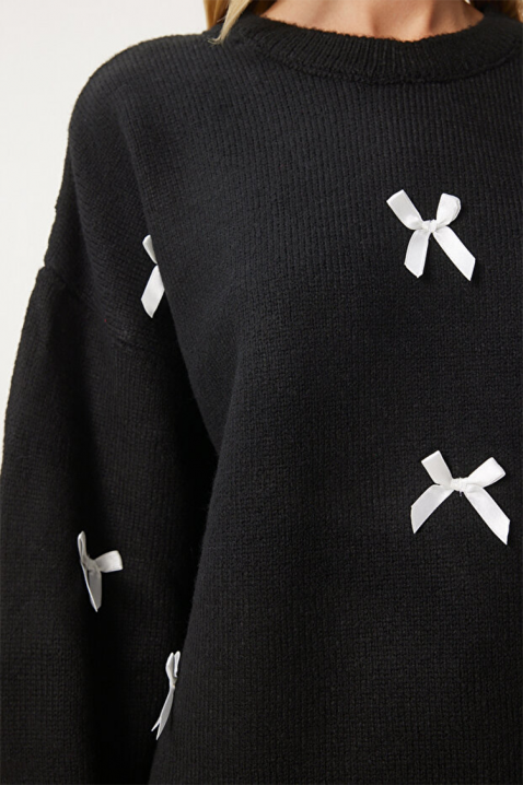 Pulover ATRELVA BLACK, Culoare: negru, IVET.RO - Reduceri de până la -80%