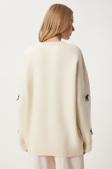 Pulover ATRELVA ECRU, Culoare: ecru, IVET.RO - Reduceri de până la -80%