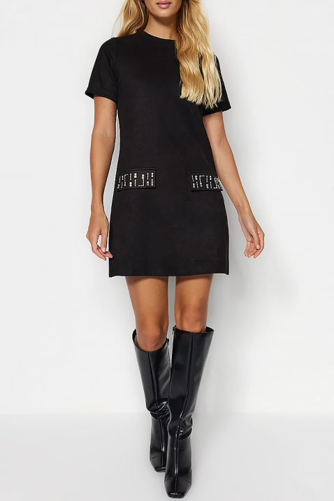 Rochie GARDELDA BLACK, Culoare: negru, IVET.RO - Reduceri de până la -80%