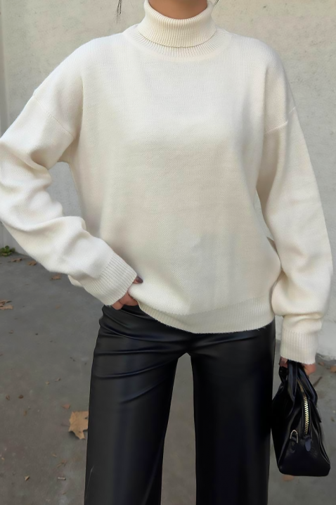 Pulover VARSIONA ECRU, Culoare: ecru, IVET.RO - Reduceri de până la -80%