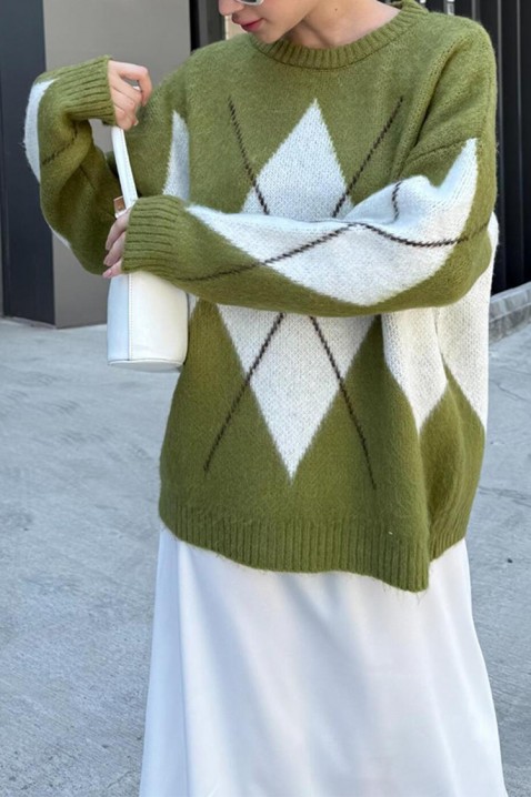 Pulover KRIOFEGA GREEN, Culoare: verde, IVET.RO - Reduceri de până la -80%