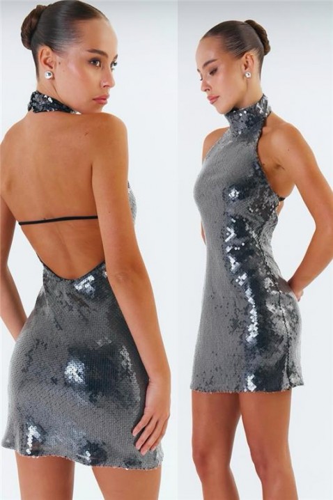 Rochie DIONDINZA, Culoare: argintiu, IVET.RO - Reduceri de până la -80%