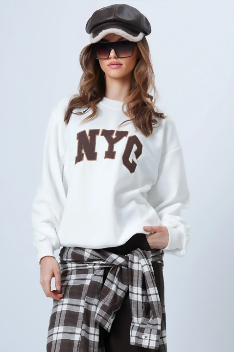 Bluză damă NEVRILDA WHITE, Culoare: alb, IVET.RO - Reduceri de până la -80%