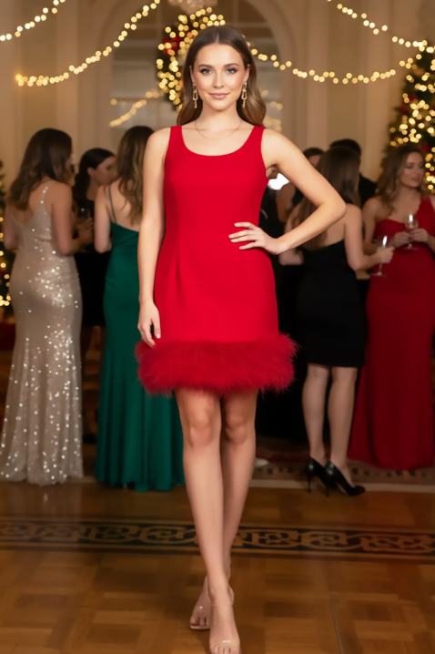 Rochie HOLINZANA RED, Culoare: roșu, IVET.RO - Reduceri de până la -80%