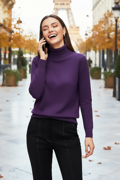 Pulover ERTIVOMA LILA, Culoare: lila, IVET.RO - Reduceri de până la -80%