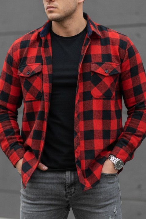 Cămașă bărbați TORELSO RED, Culoare: roșu, IVET.RO - Reduceri de până la -80%