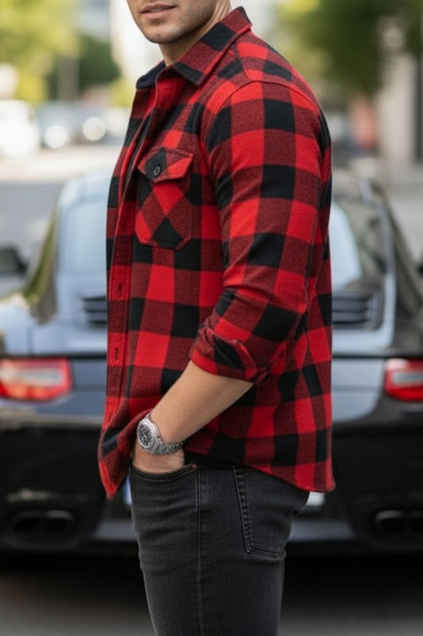 Cămașă bărbați TORELSO RED, Culoare: roșu, IVET.RO - Reduceri de până la -80%