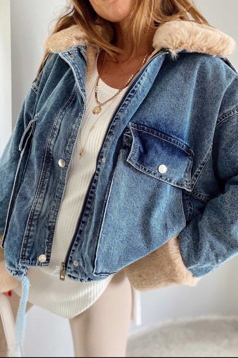 Geacă MINONZA, Culoare: albastru, IVET.RO - Reduceri de până la -80%