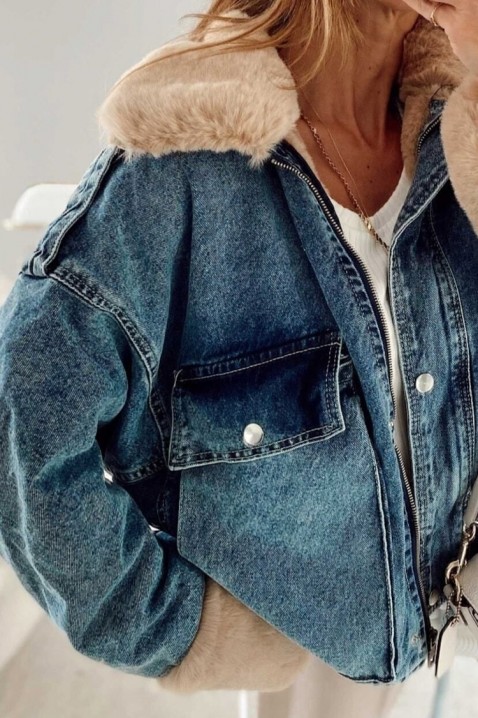 Geacă MINONZA, Culoare: albastru, IVET.RO - Reduceri de până la -80%