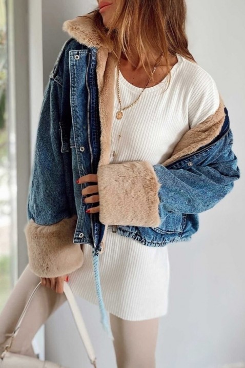 Geacă MINONZA, Culoare: albastru, IVET.RO - Reduceri de până la -80%