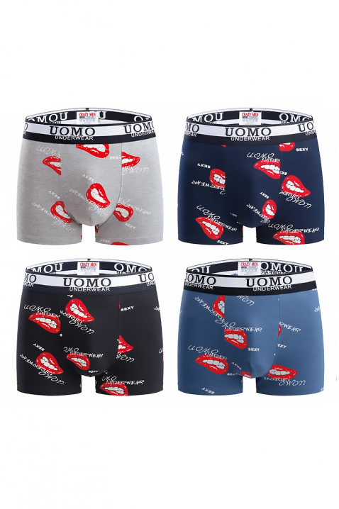 Set 4 buc boxeri petru bărbăti LOFOSO, Culoare: multicolor, IVET.RO - Reduceri de până la -80%