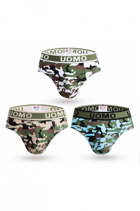 Set 4 buc slipuri barbati BERJON, Culoare: multicolor, IVET.RO - Reduceri de până la -80%