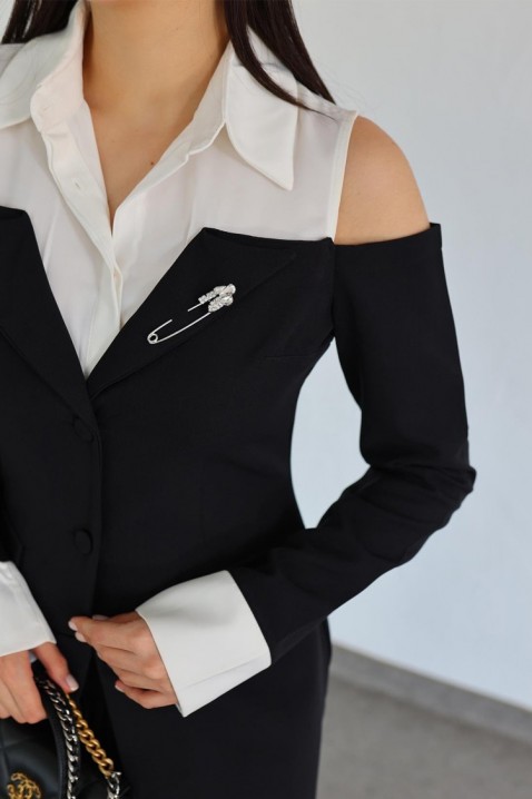 Sacou FLORDINZA, Culoare: negru, IVET.RO - Reduceri de până la -80%