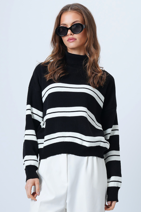 Pulover HIERZA, Culoare: negru, IVET.RO - Reduceri de până la -80%