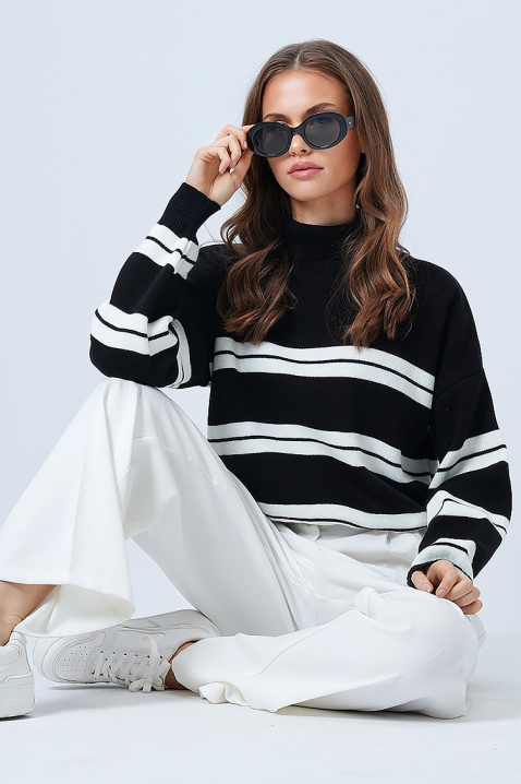 Pulover HIERZA, Culoare: negru, IVET.RO - Reduceri de până la -80%