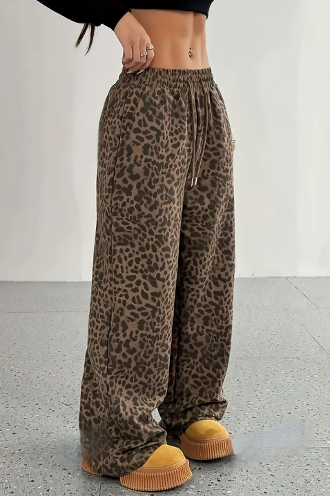 Pantaloni PANTELORA, Culoare: leopard, IVET.RO - Reduceri de până la -80%