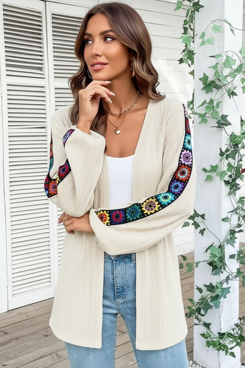 Cardigan RANZOLA ECRU, Culoare: ecru, IVET.RO - Reduceri de până la -80%