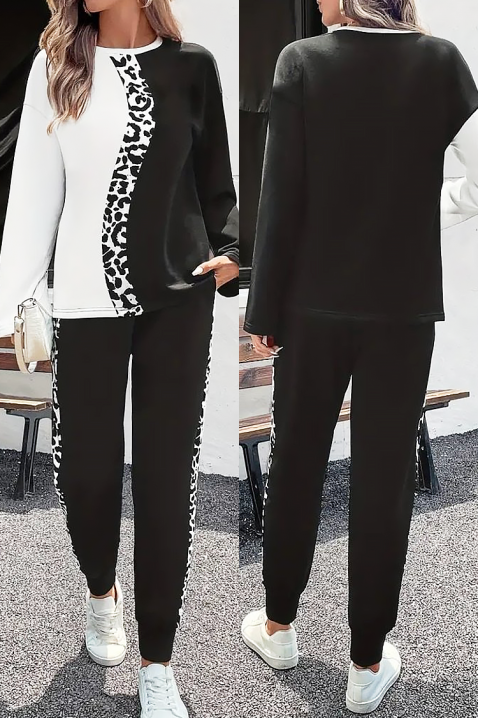 Set SEVANTA, Culoare: negru și alb, IVET.RO - Reduceri de până la -80%