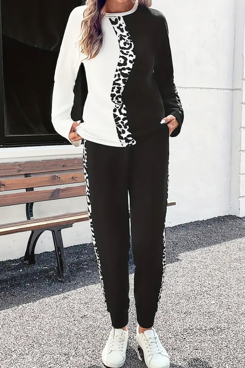 Set SEVANTA, Culoare: negru și alb, IVET.RO - Reduceri de până la -80%