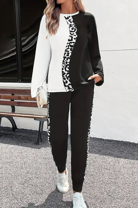 Set SEVANTA, Culoare: negru și alb, IVET.RO - Reduceri de până la -80%