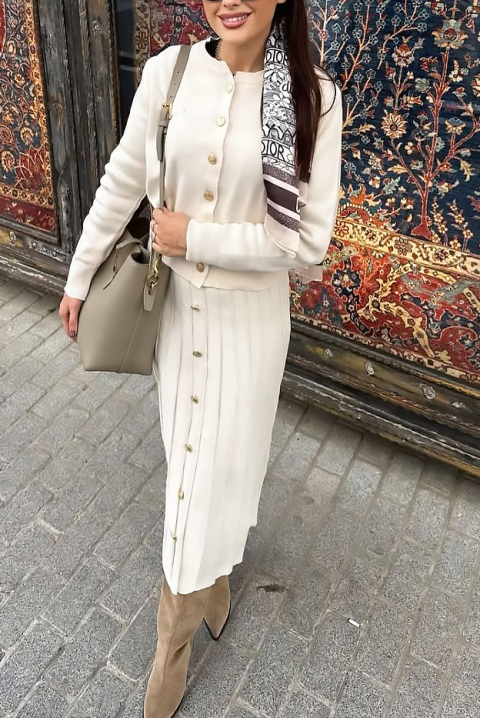 Set HELENZA ECRU, Culoare: ecru, IVET.RO - Reduceri de până la -80%