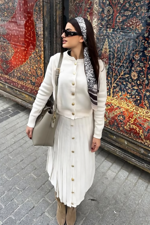 Set HELENZA ECRU, Culoare: ecru, IVET.RO - Reduceri de până la -80%