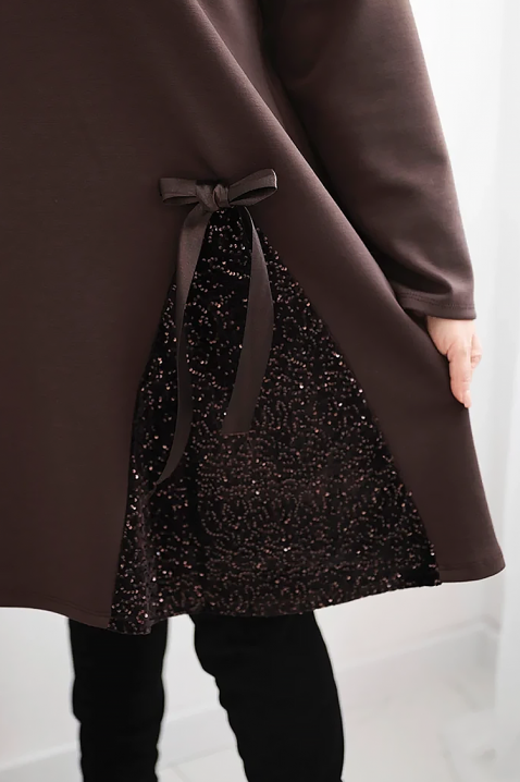 Rochie ARMIELDA BROWN, Culoare: maro, IVET.RO - Reduceri de până la -80%