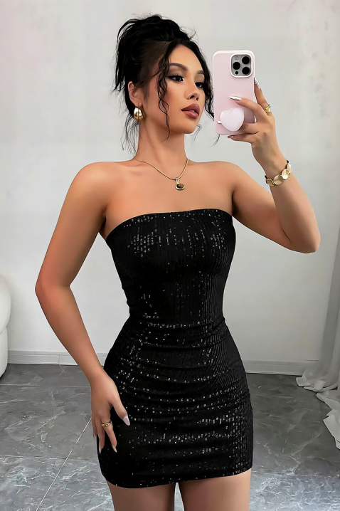 Rochie JOLINDA BLACK, Culoare: negru, IVET.RO - Reduceri de până la -80%