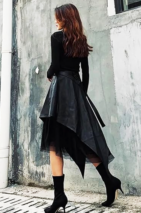 Fustă DREZILDA, Culoare: negru, IVET.RO - Reduceri de până la -80%