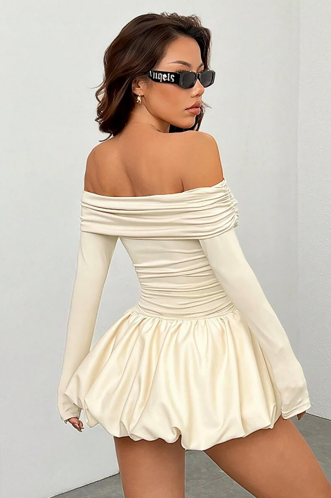 Rochie SEROLMA ECRU, Culoare: ecru, IVET.RO - Reduceri de până la -80%